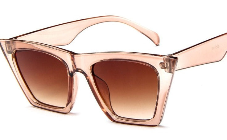 Women's Cat Eye 'Grudge 'Plastic Sunglasses