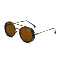 Unisex Vintage Steampunk 'Age of Rage' Metal Sunglasses