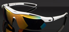 Men's Cycling Polarized 'Rot' Plastic Sports Sunglasses