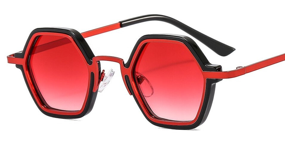 Women's Hexagone 'Shiver ' Metal Sunglasses