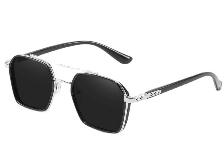 Women's Polarized Square 'Cyco Space ' Metal Sunglasses