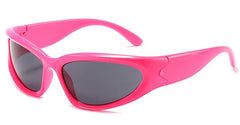 Women's Oval 'Cutlass' Plastic Sunglasses