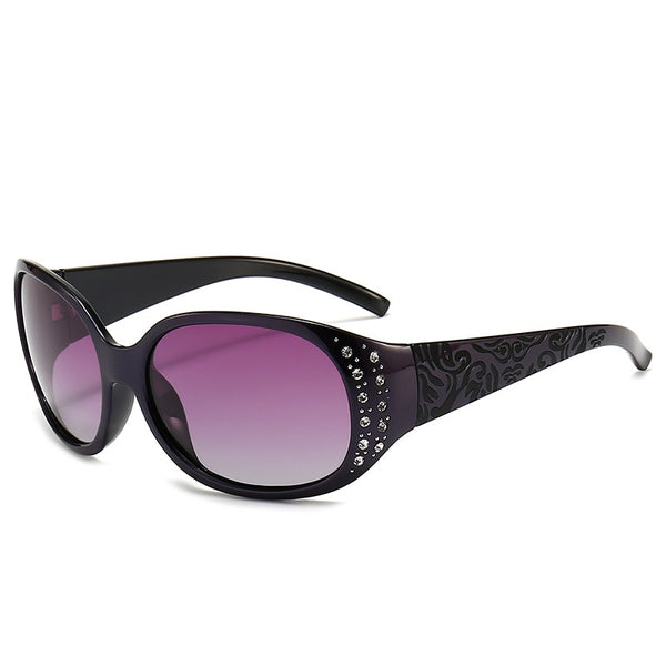 Women's Oval 'Age and Rage' Plastic Sunglasses