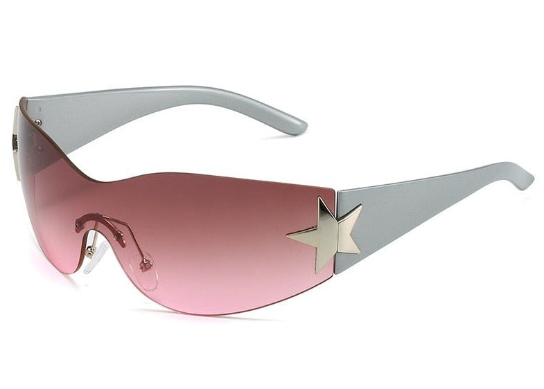 Women's Sports 'Morwen' Plastic Sunglasses