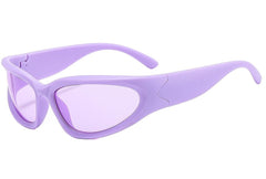 Women's Cycling Oval 'Summer Women' Plastic Sunglasses