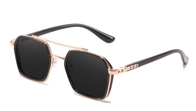 Women's Polarized Square 'Cyco Space ' Metal Sunglasses