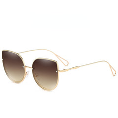 Unisex Cat Eye 'The New Vibe' Metal Sunglasses