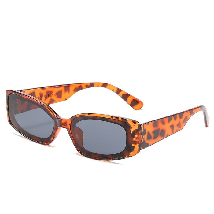 Women's Retro Rectangular 'Sun Fun' Anti Reflective Sunglasses