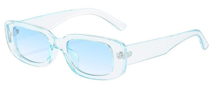 Women's Small Rectangle ' Small Laude' Plastic  Sunglasses