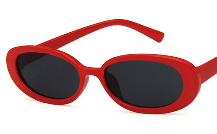 Women's Oval 'Creep' Plastic Sunglasses