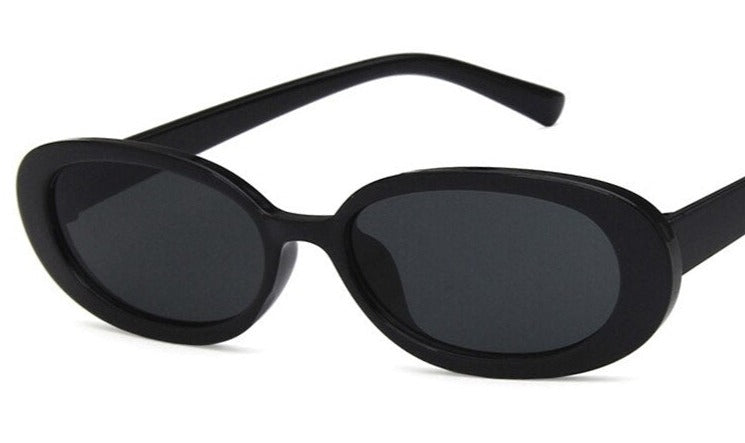 Women's Oval 'Creep' Plastic Sunglasses