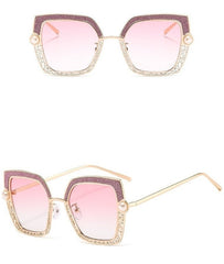 Women's Vintage Luxury Pearl 'Radikle' Sunglasses