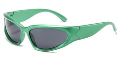 Women's Oval 'Cutlass' Plastic Sunglasses