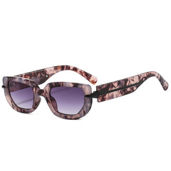 Women's Fashion Square 'Trendy Camo' Plastic Sunglasses