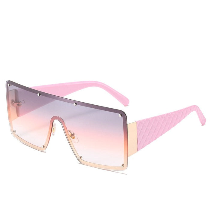 Women's Oversized 'Lagoon' Square Sunglasses