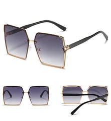 Women's Summer 'Mafia Vibes' Square Sunglasses