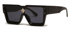 Women's Oversized Square 'Vanilla Eye Glass' Plastic Sunglasses