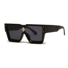 Women's Square 'Shanaia Twain' Plastic Sunglasses