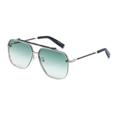 Men's Luxury Square 'Trinity Square' Metal Sunglasses