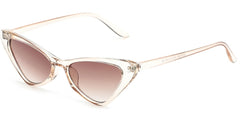 Unisex Vintage Cat Eye 'Summer Desert ' Plastic Sunglasses