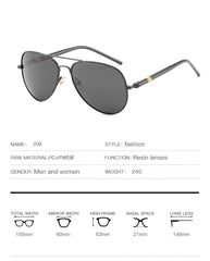 Men's Polarized Square 'Minute Men Summer ' Plastic Sunglasses