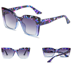 Women's Cat Eye 'Funky Shades' Plastic Sunglasses