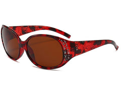 Women's Polarized 'Lady Marmalade' Plastic Sunglasses