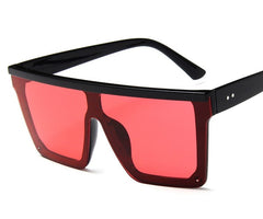 Women's Square 'Jenniffer Love' Plastic Sunglasses