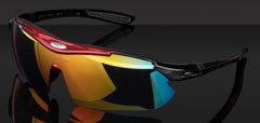 Men's Cycling Polarized 'Rot' Plastic Sports Sunglasses