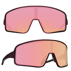 Unisex 'Rose Racer' Polarized Active Sport & Biking Sunglasses