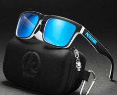 Men's Polarized Square 'Grinch Eye Wear' Plastic Sunglasses