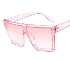 Women's Square 'Jenniffer Love' Plastic Sunglasses