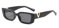 Women's Cat Eye 'V Shine ' Plastic Sunglasses