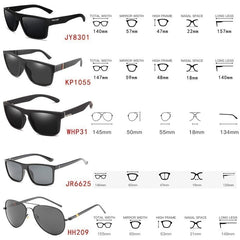 Men's Polarized Square 'Minute Men Summer ' Plastic Sunglasses