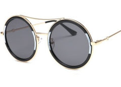 Men's Aviator 'Bacchus' Metal Sunglasses