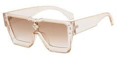 Women's Oversized Square 'Vanilla Eye Glass' Plastic Sunglasses