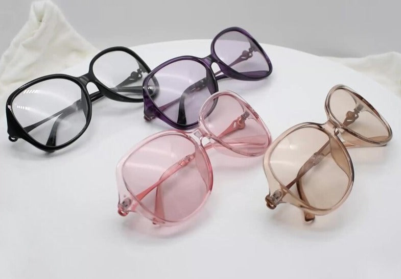 Women's Polarized Oval 'Nalah' Plastic Sunglasses