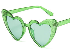 Women's Heart 'Paget Heart Eye' Plastic Sunglasses