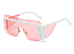 Women's Rimless Square 'Chameleon' Plastic Sunglasses