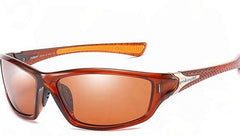 Men's Polarized 'Taz' Plastic Sports Sunglasses