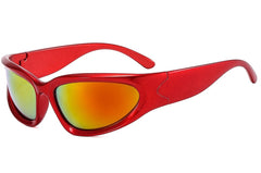 Women's Cycling Oval 'Summer Women' Plastic Sunglasses