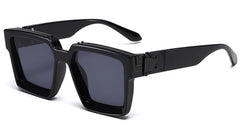 Women's Square 'Clarity Spot' Plastic Sunglasses