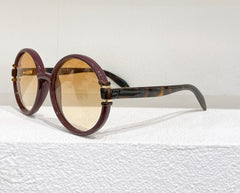 Women's Round 'Noho' Plastic Sunglasses