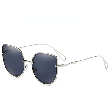 Unisex Cat Eye 'The New Vibe' Metal Sunglasses