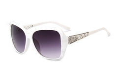 Women's Oversized 'Sandecia' Plastic Sunglasses