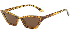 Unisex Vintage Cat Eye 'Summer Desert ' Plastic Sunglasses