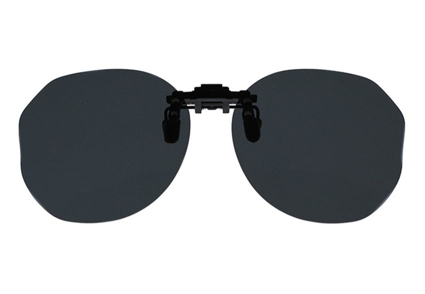 Women's Rimless Hexagon 'Shadow Love' Plastic Sunglasses