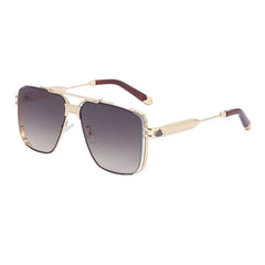 Men's Vintage Square 'Roadtrip' Plastic Sunglasses