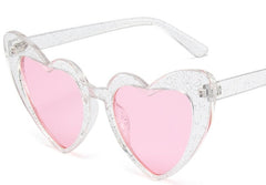 Women's Heart 'Paget Heart Eye' Plastic Sunglasses