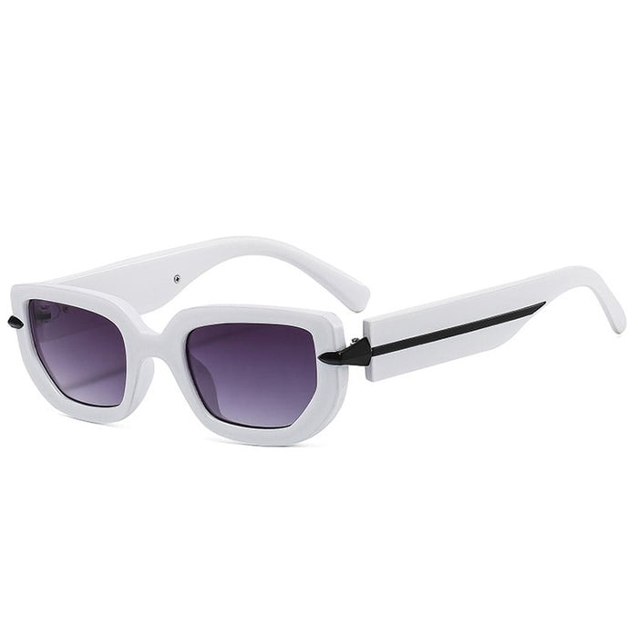 Women's Fashion Square 'Trendy Camo' Plastic Sunglasses